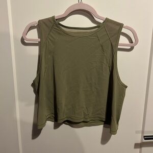 Lululemon cropped sculp tank